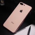 New Glossy Shine Soft Borders Back Case For iPhone 8 Plus / 7 Plus - Rose Gold. 