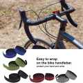 Bicycle Handlebar Tape Road Bike Silica Gel Tape Wrap Soft Anti-Slip Breathable Bike Handlebar Tape Cycling MTB Fixed Gear Belt. 