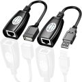USB Extender over CAT5E or CAT6 Connection up to 150ft. 