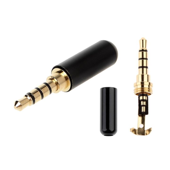 Wire Clamp Earphone Repair Plug Welding Head DIY AUX 3.5mm Male Plug 3. ...