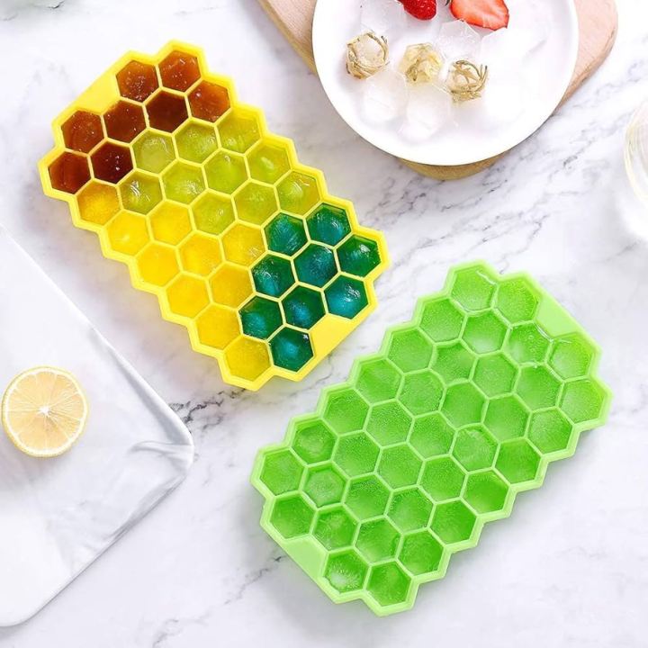 Silicone%20Ice%20Cube%20Trays%20Mold%20Mould%2037%20Grids%20Honeycomb%20Hexagonal%20Cube%20with%20Lid%20-%20Image%205