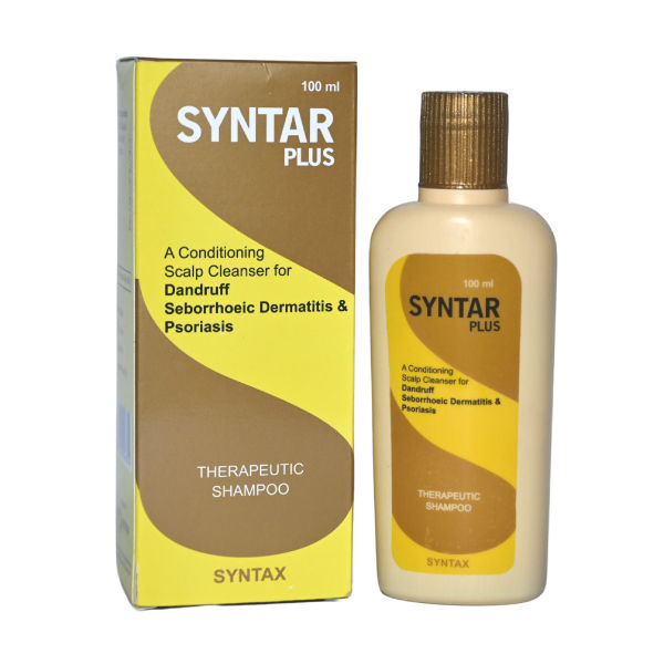 SYNTAR PLUS A Conditioning Scalp Cleanser for Dandruff Seborrhoeic Dermatitis & Psoriasis THERAPEUTIC SHAMPOO