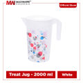 Maxware Hosuehold Treat Jug 2000 ml, Plastic Water Jug, Water Jug for Kitchen. 