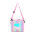 Reusable Lunch Bag Kids Picnic Lunch Kit Rainbow Lunch Box Insulated Lunch Box Girls Lunch Bag Colorful Lunch Tote. 