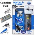 Complete Pack of fighter jet toys for Kids and boys - Plane Game Set With Shooter Army Toys. 