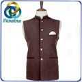 Dark Brown Waistcoat By Fansino | Premium Quality Waist Coat For Men. 