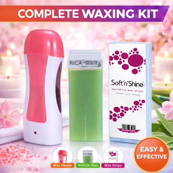 Rica%20Roll%20On%20Wax%203%20in%201%20deal,%20Waxing%20Kit%20for%20Women,%20Waxing%20Kit%20for%20Sensitive%20Skin,%20Strawberry,%20Green%20Apple%20&%20Lemon%20Roll%20On%20Wax%20Kit%20for%20Larger%20Areas%20of%20the%20Body,%20Roller%20Waxing%20Kit%20Hair%20Removal,%20at%20Home%20Waxing%20Kit%20for%20Women%20and%20Men%20-%20Image%202