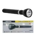 Original Geepas Rechargeable LED Flashlight, 357MM, GFL3858 | Portable Torch | Charge 1500 Times, 6 Hours Continuous Working with 3000mAh Rechargeable Battery. 