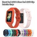 Soft Silicone Strap for Huawei Honor Band 6 7 8 with Edge Protection. 