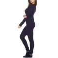 Womens Ladies Girls Premium Full Body Suit Thermal Body Warmer Skin Tight Stretchable Innerwear Winter Warm Long Johns Trouser Pajama Full Sleeve Shirt Navy Blue Full Bazoo 2nd Skin innerwear pk. 