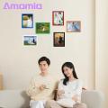 Amamia Photo Display Frame Sturdy Magnetic Picture Holder Refrigerator Decor. 