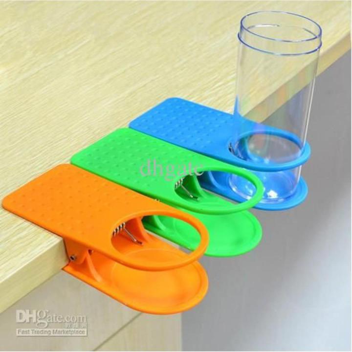 Table Glass Cups Clip Drinklip Cup Holder Space Saving Holder Convenient
