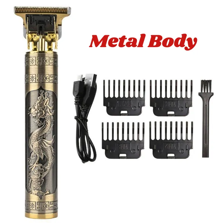 Original%20Metal%20body%20Vintage%20T9%20Professional%20Cordless%20Hair%20Trimmer%20Kit%20With%20USB%20Rechargeable%20Beard%20Clipper%20-%20Image%202