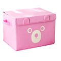 Panda Design Folding Storage Bins Quilt Basket Kid Toys Organizer Storage Boxes For Kids Clothing Wardrobe Storage Basket Box Cabinet Toys Storage Bins Wardrobe Storage Bags 1 Piece Collapsible Panda Box Toys Organizer With Lid For Kids Playroom. 
