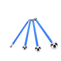 4PCS Double-ended Modeling Ball Tool Metal Ceramic Clay Dotting Tools. 