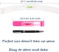 Pack of 2 Hair Cutting Tools Styling Cutting Kit 2 Level Combs 2 PCS Haircut Accessory Comb Machine Rotating Ruler Help Hair Bangs Cut Hair Cutting Clips With Rotating Levels Trimming Bangs, Fringe, Cutting Split-ends, Creating Layers with Salon Perfect. 