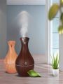 Wooden Humidifier | USB Desktop Humidifier for Car, Bedroom, Office | Air Diffuser Fogger Mist Maker Sprayer | Ultrasonic Mini Aroma Humidifier | Mini USB Charging | Ramadan Special Offer. 