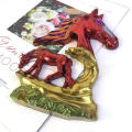 Epoxy Resin Horse Sculpture Mold Handcraft Silicone Hollow Out Horse Ornaments Mould Handmade Realistic Horse Shapes Silicone Mold for Diy Handcrafts Home Decorating Tool Horse Sculptures Making. 