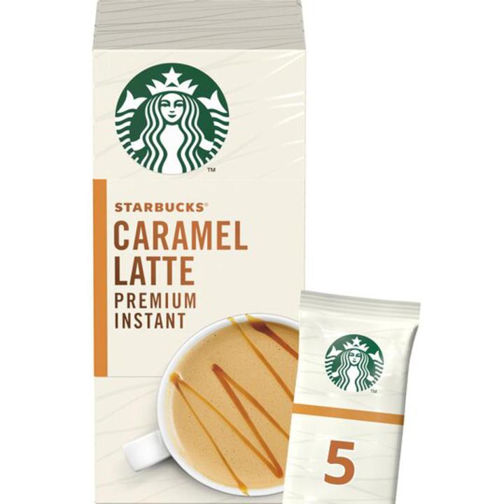 Starbucks Caramel Latte Premium Instant Coffee Mix 107.5g (x5 sachets)