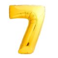 Golden Number Foil balloons, Digit Number Foil balloons Helium balloon Birthday Decoration Party Supplies. 