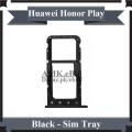 Huawei Honor Play SIM Tray Sim Jacket Sim Slot Sim Door For Honor Play - Black. 