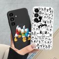 Donald Duck Case For Samsung Galaxy A14 5G Cover Fundas Cute Cartoon Minnie Mickey Mouse TPU Soft Coque For Samsung A 14 Shell. 