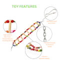 Birds Toy Perch Hanging Swings,Bird Ladder Swing,Parrot Toy,Toy for Love Bird,Canary,Budgies,Cocktaiel,Parakeet,Small and Medium size birds. 