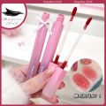 NINISOSO water mist lip glaze moisturizing and moisturizing mirror water lip dew lipstick natural tender girl color makeup Korean lip gloss. 