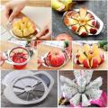 Stainless Steel Apple Fruit Vegetable Slicer Cutter / Apple Slicer With Core Remover. 