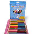 Twin Color Pencil double sided Weibo Yalong (12-18-24 Pencil 24-36-48 color) best gift for kids school stationary best color pencil. 