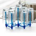Folding Glass Stand Cup Holder Kitchen Accessories Home Storage Rack For Living Room. 