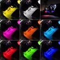 Mobile Application Control Atmosphere Lights For Car / Bike 48 LED's With Music Sensor Bluetooth Interior Footlights (High Quality). 