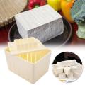 1pc DIY Plastic Homemade Tofu Maker Press Mold Kit Tofu Making Machine Set Soy Pressing Mould with Cheese Cloth Cuisine. 