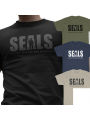 NEW Navy Seals Motto T-Shirt - The Only Easy Day - US Special Forces S-3 XL. 