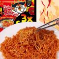 Samyang Buldak 3x Spicy Hot Chicken Ramen – Imported Korean Noodles (1 Pack, 140g). 