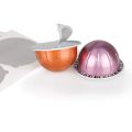 Aluminum Coffee Lid,for Nespresso Vertuoline Coffee Capsule Sticker Refilling Coffee Capsule Self Adhesive 50Pcs. 