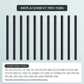 20PCS Replacement Standard Pen Nibs Black Refill Pen Nibs Compatible with Bamboo CTL471 CTL671 CTL672 CTH480. 