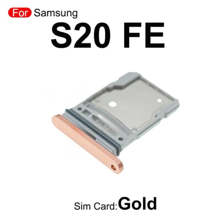 Sd Card Slot Galaxy S20 Fe SIM Micro SD Card Tray Dual For Samsung