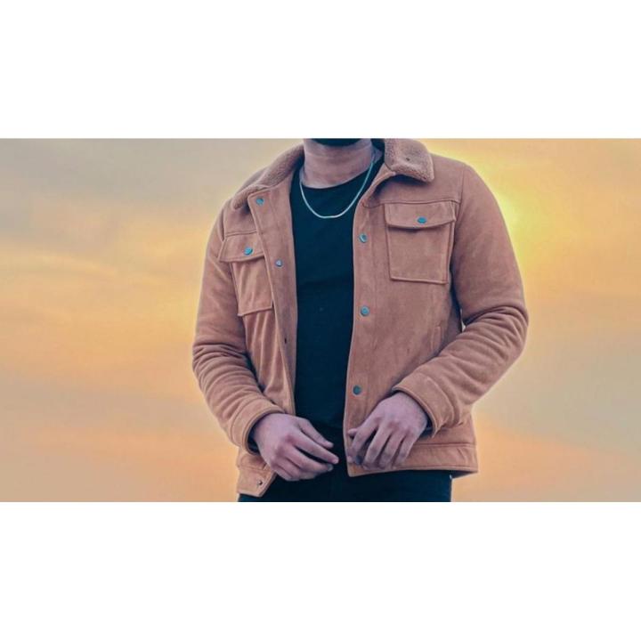 Goat Suede Leather jacket