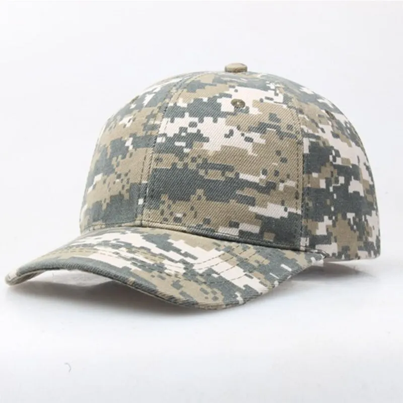 1pc NEW Camo Baseball Hats Dad Hat Camouflage Tactical Hat