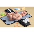 Baby Diaper Changing Mat 2 Pockets For Wipes And Diapers Waterproof Foldable Washable Sheet Portable Diaper Changing Pad. 