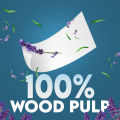 WBM Facial Tissue Paper Lavender Fragrance - 200s (2 Ply) | Super Soft Tissue Made with 100% Wood Pulp. 