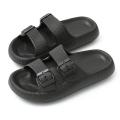 M&W High Quality Slippers For Men And Women Two Strap Slides Unisex Beach Sandals | Men black comfy slippers flip flop soft slides for men home floor thick sole classic slippers for men adjustable plastic buckle. 