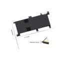 New Laptop Notebook Battery For   VvoBook X556UA Series  P/N C21N1509. 