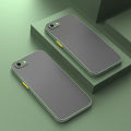 For iPhone SE 2022 / iPhone SE 2020 Back Cover [Camera Lens Protection] Luxury Translucent Matte Protective Case Soft Silicone Bumper Shockproof Mobile Phone Cases. 