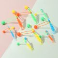 1/3/5Pcs Plastic Touch Balls Click Clacker Ball Toy Hand Shaking Double Balls Kids Novelty Stress Reliever Toys Party Favor Gift. 