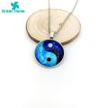 Green Home Fashion Necklace Geometric Boy Girls Jewelry Gifts Anime Necklace. 