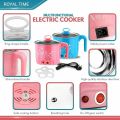 hotplate - hotpot Multi-function 1.3L Mini Rice Cooker Portable Electric Cooker - Egg Steamer and Electric Stove - Noodle Pot Electric Kettle - Stainless Steel Mini Cooker - Electric Cooker Pan - Double Layer Pan For Kitchen Hotpot - Hot plate. 