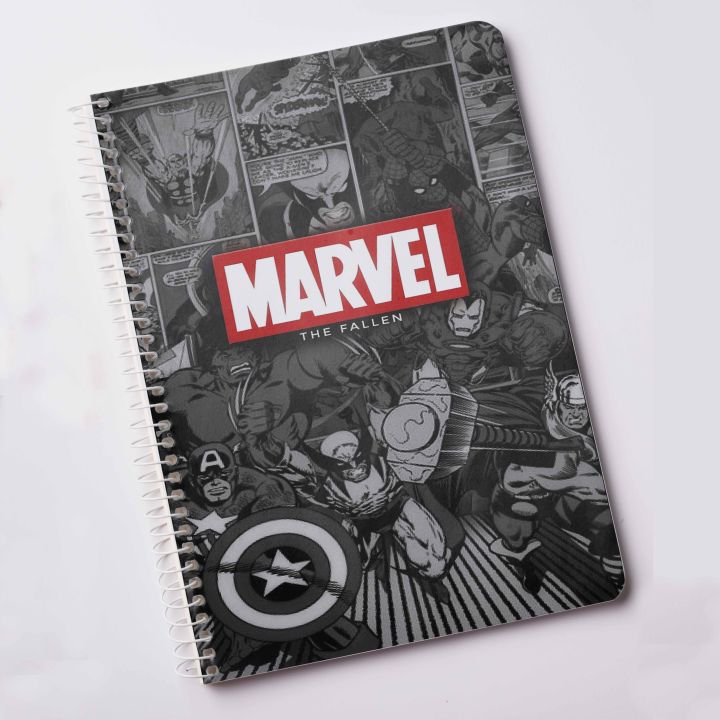 Marvel%20Notebook%20Avengers%20Comic%20Fans%20Printed%20A5%20Dairy%20-%20Image%202