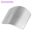 Portable Finger Guard Stainless Steel Finger Guard Safe Vegetable Cutter Hand Guard Tool for Kitchen Cut Finger Protector Gadget Anti-cut Finger Protector. 